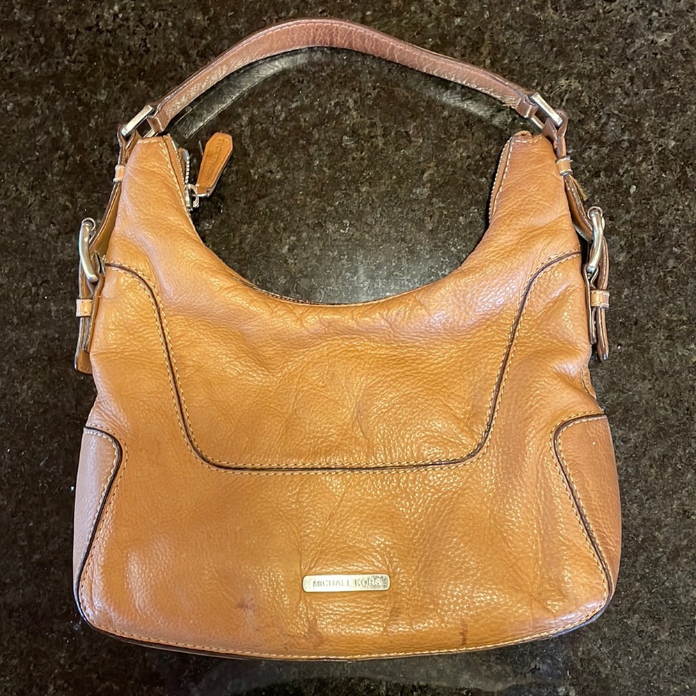Michael Kors leather shoulder bag